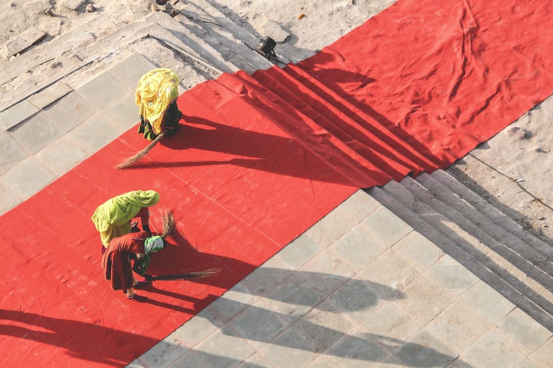 actor on red carpet